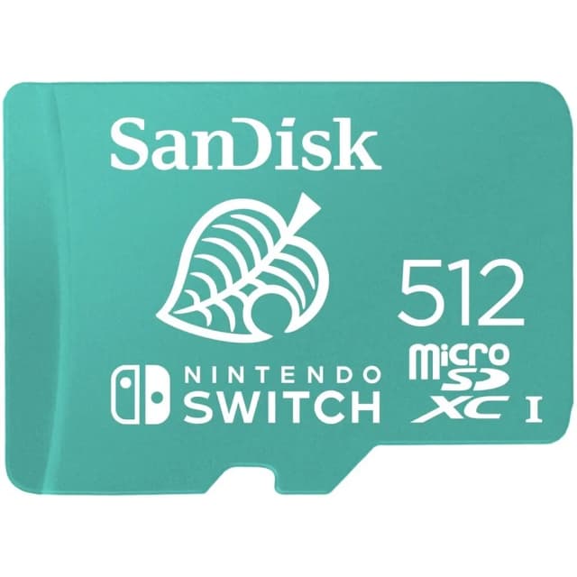 SanDisk microSDXC 512 Go pour Nintendo Switch à prix réduit