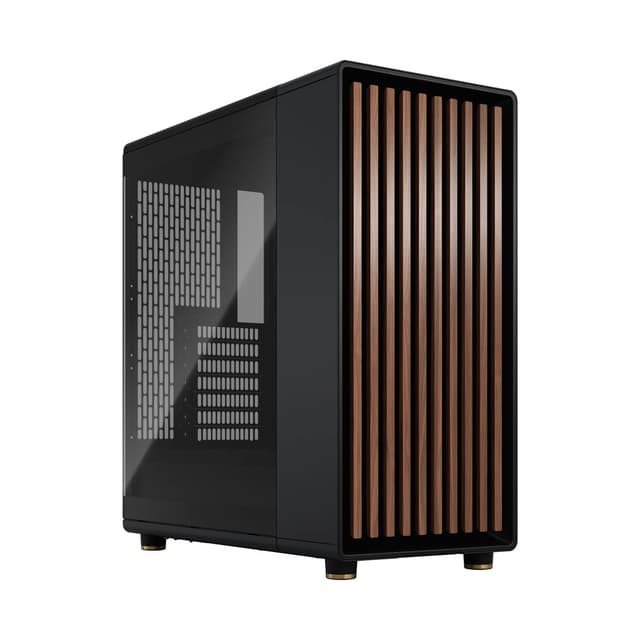 Boîtier PC Fractal Design North - ATX Mid-Tower en noyer noir