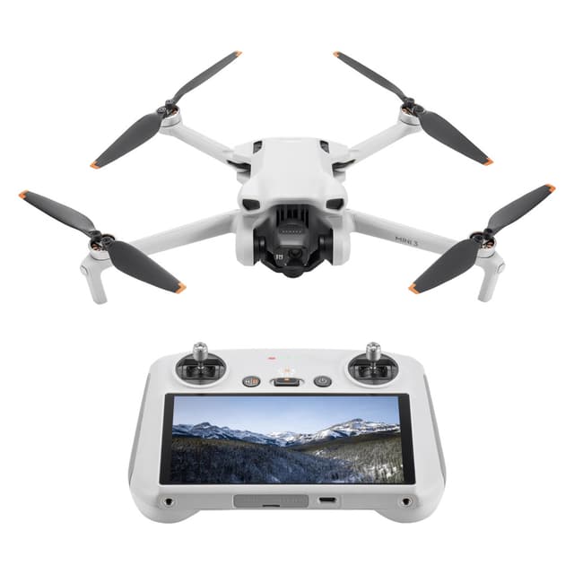Drone DJI Mini 3 avec télécommande intégrée - 4K HDR et 249g