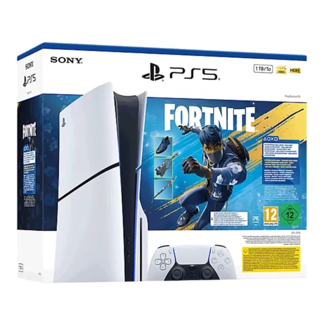PS5 Slim Édition Limitée Fortnite - Pack Floraison Chaotique