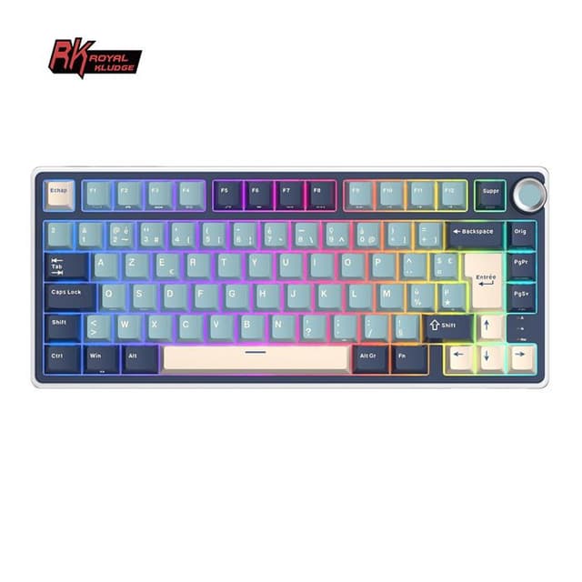 Clavier mécanique RK Royal Kludge R75 75% filaire personnalisable